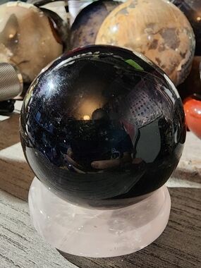 Blue/Purple Fluorite  Crystal Sphere -